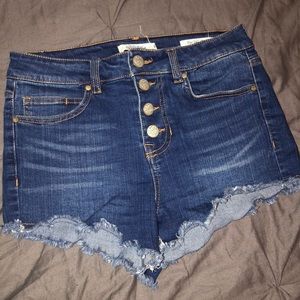 High waisted shorts